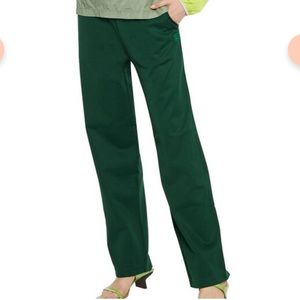 Acne Studios high rise / high waist pants in green size XXS